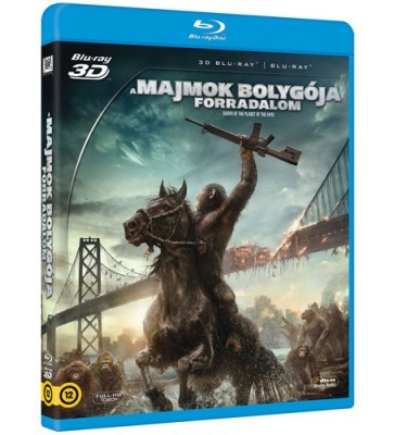 A majmok bolygja - Forradalom 3D (Blu-ray)