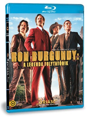 Ron Burgundy: A legenda folytatdik (Blu-ray)